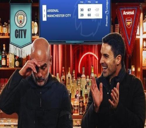 【英超】阿森納領(lǐng)跑7分！槍手勝，曼城平保級(jí)隊(duì)