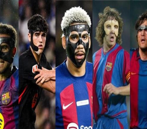 世體盤點巴薩面具俠：普約爾曾戴3次，加維和阿勞霍等人在列