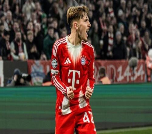 迪亞斯傳射創(chuàng)生涯紀錄，天才少年點射破球荒，拜仁41大勝苦主