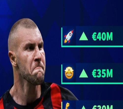 德轉(zhuǎn)預(yù)熱帕夫洛維奇身價(jià)更新：最高漲至4000萬(wàn)歐元