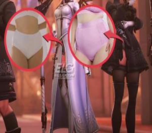 2B的丁字褲呢《守望先鋒》尼爾聯動皮膚遭質疑和諧