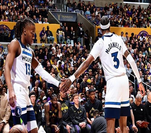 慘敗湖人中為數不多的亮點，森林狼可以考慮讓后場新援進入先發