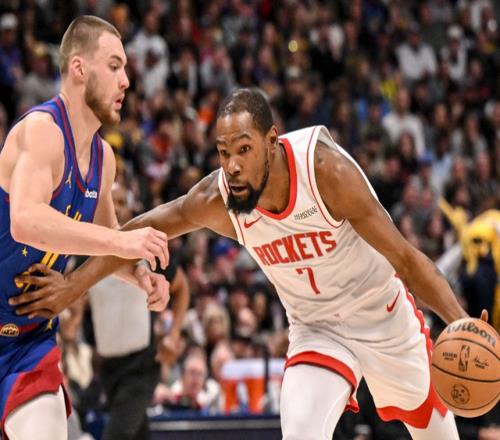 火箭三節投降負掘金！杜蘭特11分平賽季最低穆雷30分約基奇三雙
