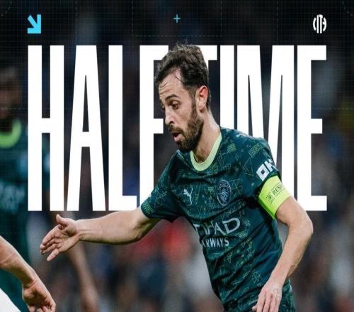 不在狀態(tài)，曼城隊史第二次在歐冠半場落后3球