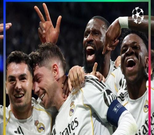 穩了皇馬此前35次歐戰淘汰賽首回合凈勝3+球全部晉級