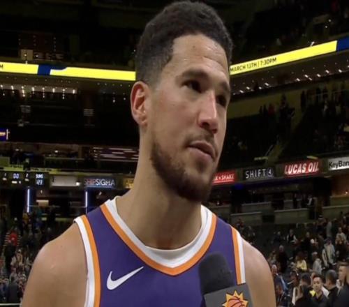 43分賽季新高，布克：之前在印第安納拿過62分，我愛在這打球