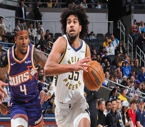 擺爛利器！雖然被太陽打爆，但步行者卻讓他在場上待了38分多鐘