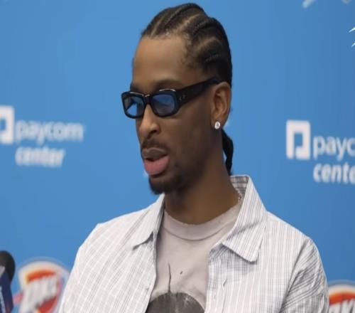 連續(xù)得分20+紀(jì)錄險(xiǎn)終結(jié)！SGA：我不在乎這些，贏球才是一切