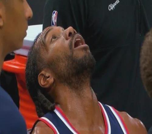 14中11！倫納德終結(jié)者！快船第一核心受傷倒下