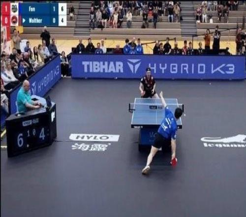 乒乓球德甲：樊振東31戰勝沃爾瑟，收獲三月開門紅