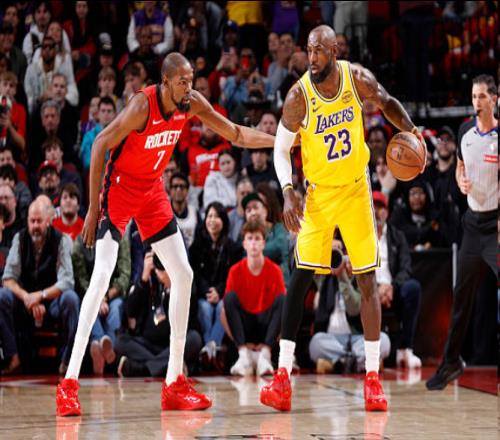 火箭末節最后6分鐘僅4分！湖人豪取6連勝穩穩排名西部第三