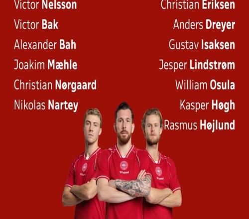 丹麥新一期大名單：埃里克森、內(nèi)爾高、霍伊倫、奧蘇拉在列