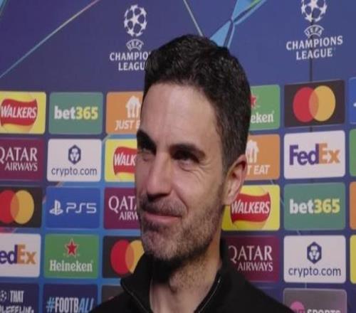 阿爾特塔：上半場本應(yīng)進兩三個球擁有賴斯是我們的幸運