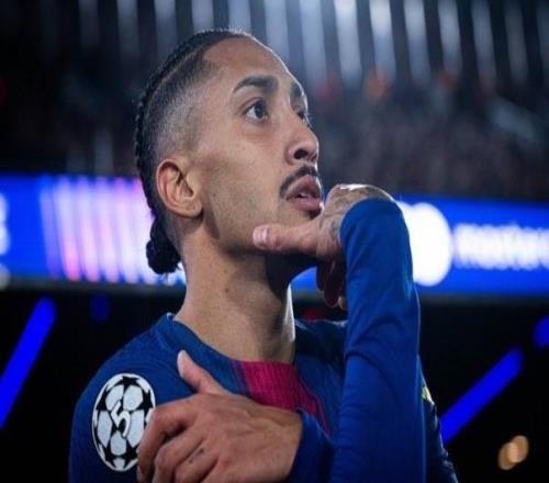 2球2助，拉菲尼亞當(dāng)選巴薩vs紐卡全場最佳球員