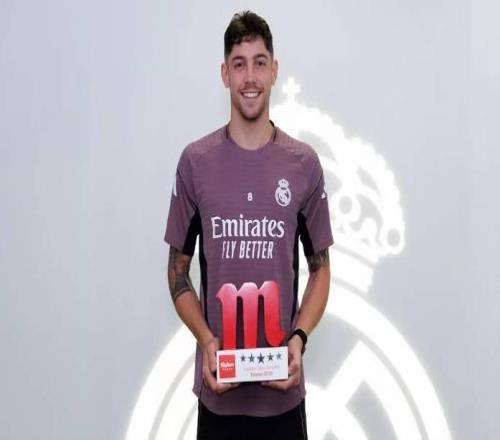 領取皇馬2月最佳球員獎，巴爾韋德：很享受在俱樂部的每一刻