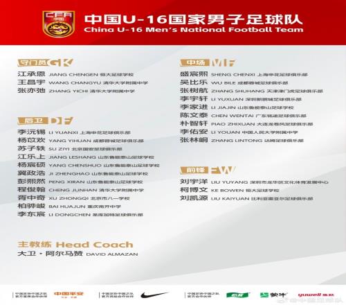 U16國足已經(jīng)到達(dá)歐塞爾俱樂部，經(jīng)過一周的集訓(xùn)后將前往參加蒙太古杯_法甲直播