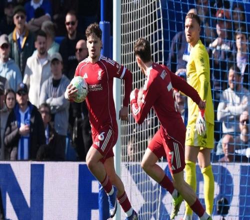 攻破布萊頓大門(mén)，凱爾凱茲首次在英格蘭南海岸打入英超進(jìn)球