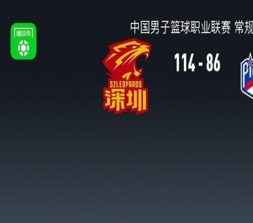 CBA戰報：深圳11486大勝天津取CBA4連勝，特奎維恩史密斯23+5+5