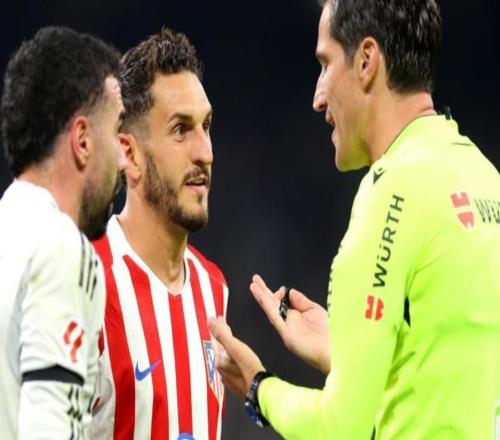 科克：略倫特在禁區(qū)里倒地裁判說(shuō)他沒(méi)看到犯規(guī)，VAR也沒(méi)提醒