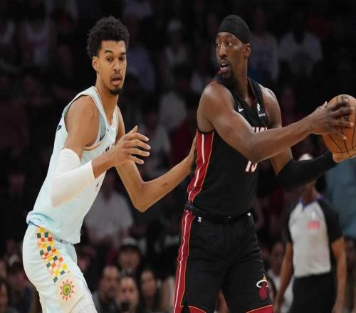 雙雄爭霸，熱火隊主帥將阿德巴約與馬刺隊文班亞馬進行了比較