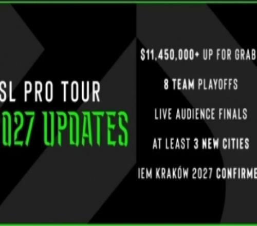 ESL官宣：2027年旗下大賽均改為“八強(qiáng)淘汰賽”