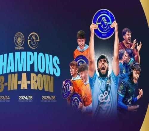 曼城電競隊(duì)86利茲聯(lián)電競隊(duì)，連續(xù)第3年奪得英超電競聯(lián)賽冠軍