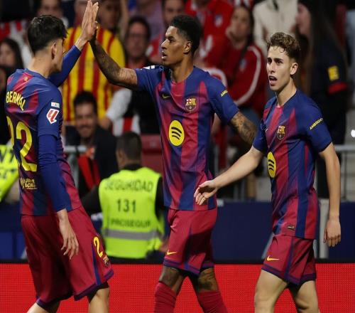 隨著巴薩21馬競，皇馬12，西甲最新排名如下！巴薩領先皇馬7分