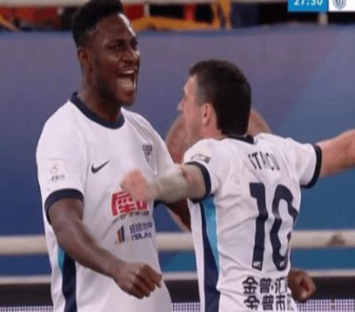 中超馬萊萊2球瓦科建功英博客場21泰山奪2連勝