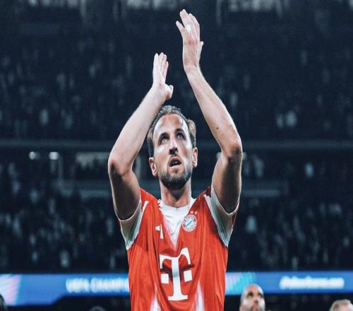 對(duì)陣皇馬進(jìn)球，凱恩在歐冠賽場(chǎng)首次在禁區(qū)外破門