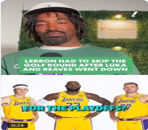 湖人連傷東契奇里夫斯，JR爆料：老詹愁得高爾夫都不打了！