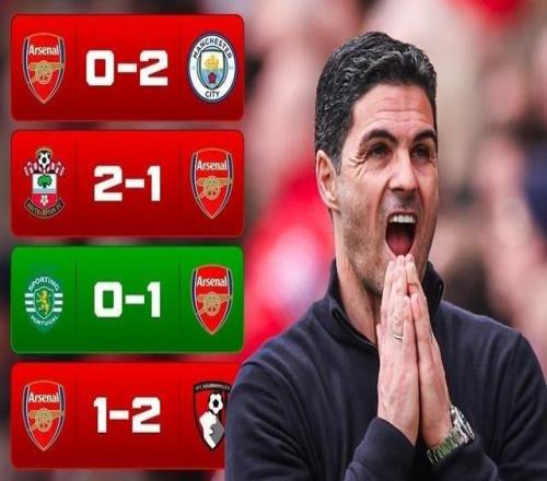又掉鏈子了！阿森納12爆冷輸球！3連亞陰影籠罩，仍9分領跑英超