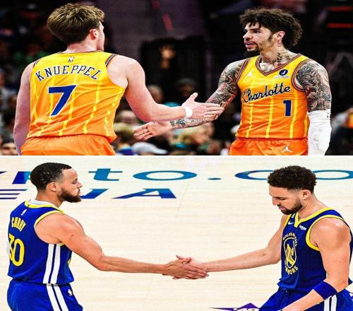 三球和克努佩爾是第二對(duì)單賽季270+三分組合，上一對(duì)是水花兄弟