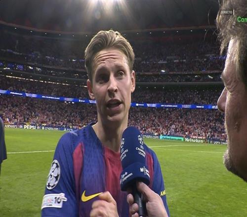 德容：每個人都盡力了，我覺得運(yùn)氣沒有站在我們這邊