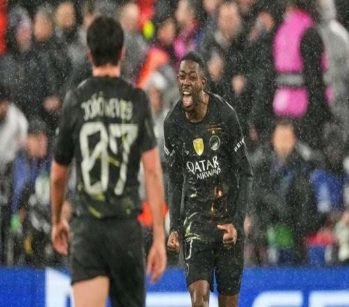 巴黎本賽季歐冠已打入38球，追平隊史單賽季歐冠進球紀錄