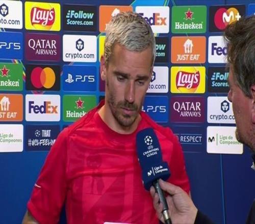 格列茲曼：第二個失球源于我丟了球權，我處理得太差了