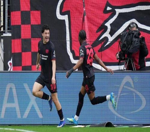 曼城盯上勒沃庫(kù)森20歲中場(chǎng)：1200萬(wàn)歐簽下的德國(guó)新星