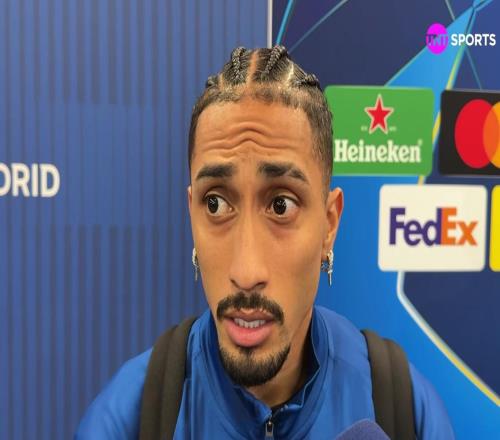 拉菲尼亞：這兩場(chǎng)淘汰賽是被偷走的比賽，裁判的表現(xiàn)太糟糕了