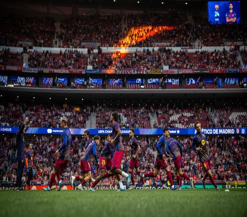 平均年齡24歲347天，巴薩排出隊(duì)史歐冠淘汰賽最年輕首發(fā)陣容