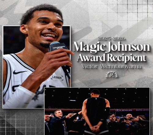 文班亞馬拿獎：馬刺的媒體課沒白上