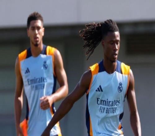 皇馬歐冠出局惹眾怒！卡馬文加染紅，貝林厄姆無語：這就是個笑話