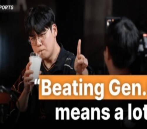 Gumayusi：BP的影響力在六成以上，想交手G2和BLG