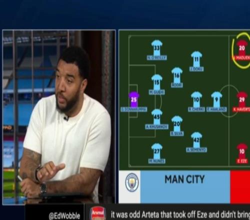 迪尼：阿森纳球迷将会迎来史诗级崩溃，网上舆论风暴十分夸张