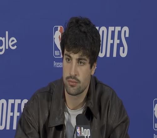 阿夫迪亚：第一次季后赛有点太兴奋，我认为球队离胜利并不远