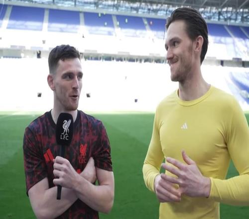 羅伯遜：我經(jīng)常拿伍德曼開(kāi)玩笑，他性格很好總是陪在大家身邊