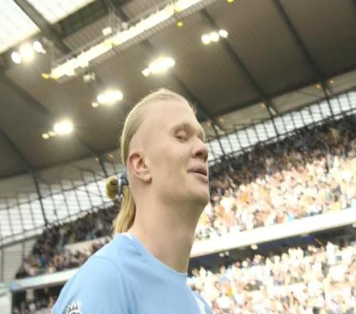 哈蘭德生涯第3次英超單賽季造至少30球，聯(lián)賽歷史第5多