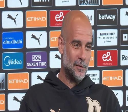 瓜帅：明天征途国际
要尝试追平阿森纳罗德里、鲁本将缺席