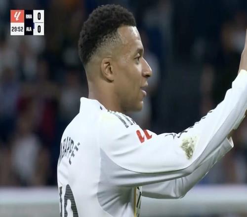 姆巴佩在五大聯賽俱樂部連續4個賽季進球超40，為法國第一人