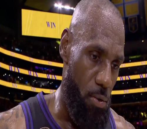 詹姆斯：系列赛要赢四场20没有意义，前往客场要做好充分准备