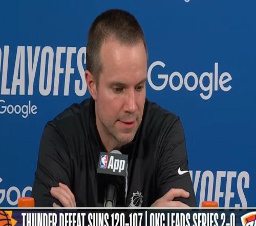 太陽(yáng)主帥：季后賽該有季后賽的樣子，我們希望看到一致的判罰