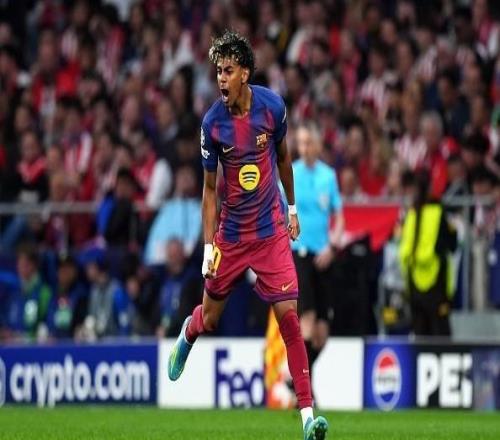 亚马尔代表巴萨单赛季西甲16球，本世纪本土球员仅次于比利亚